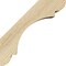 Ekena Millwork 6"W x 10"D x 10"H Olympic Rough Sawn Knee Brace, Douglas Fir BRC06X10X10OLY00RDF - alternate 3